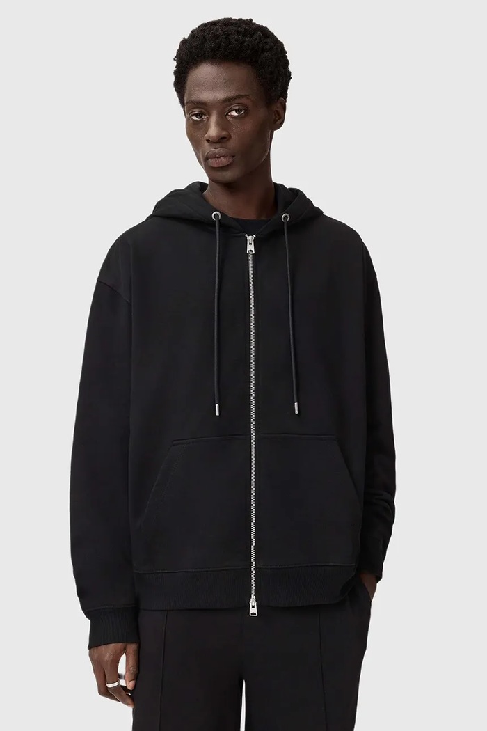 AllSaints bluza czarny M014ND