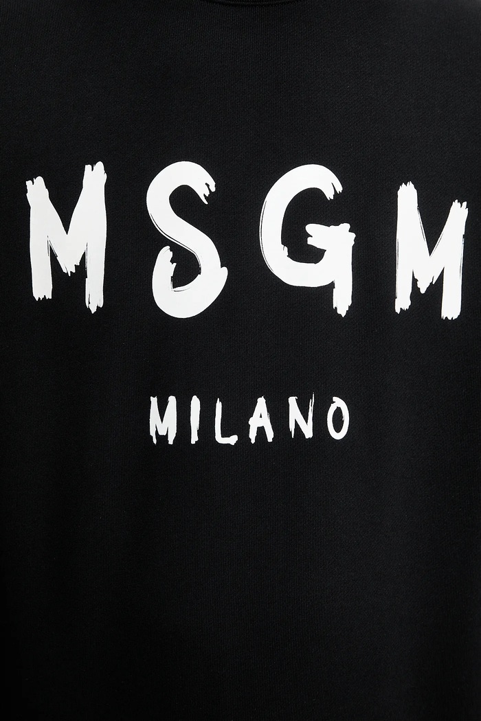 MSGM pamut melegítőfelső 2000MM513.300000 fekete