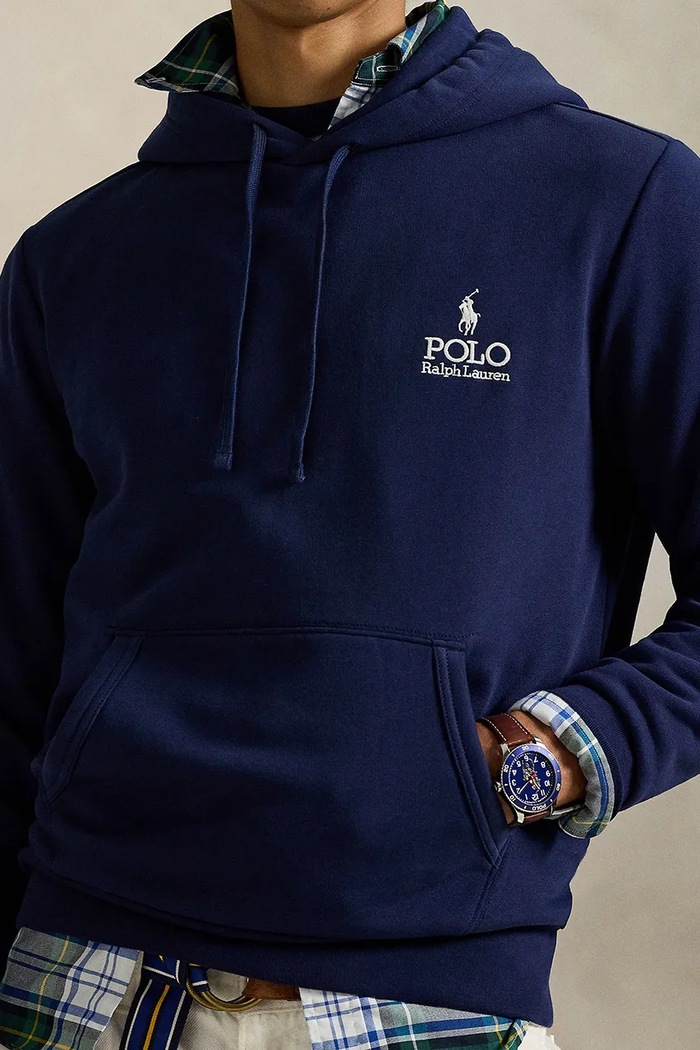 Mikina Polo Ralph Lauren tmavomodrá 710981137
