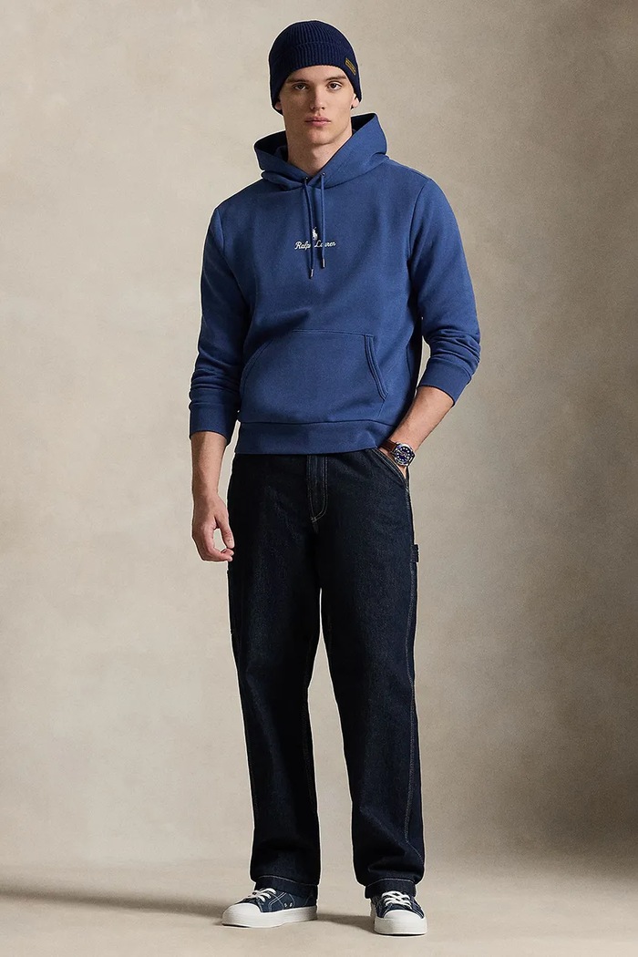 Oblečenie Mikina Polo Ralph Lauren 710981369 tmavomodrá