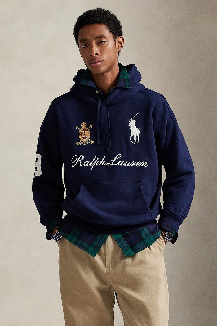 Mikina Polo Ralph Lauren nášivka tmavomodrá 710P03957