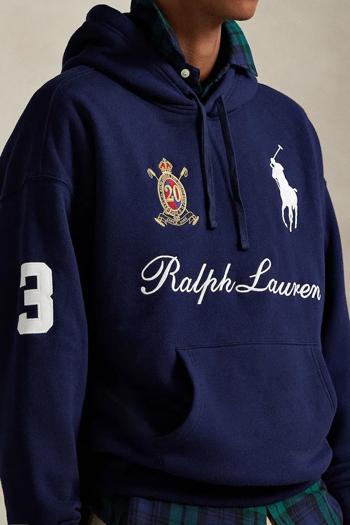 Mikina Polo Ralph Lauren tmavomodrá 710P03957