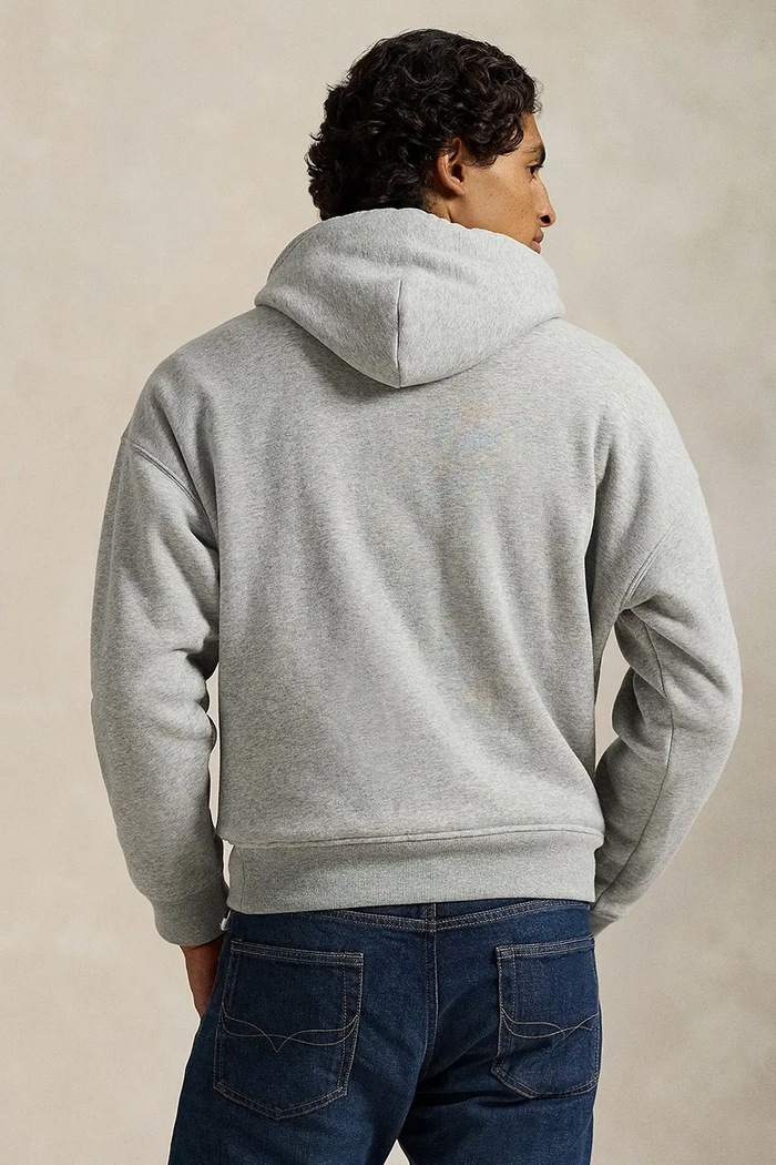 Mikina Polo Ralph Lauren 710P03957 šedá SS26