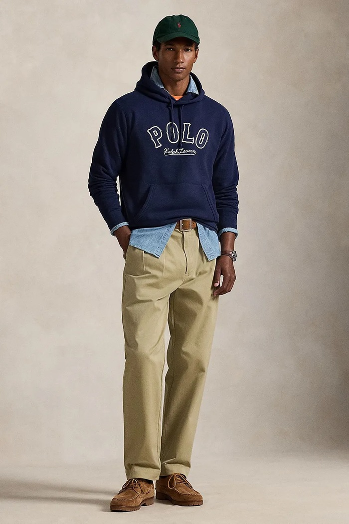 Oblečení Mikina Polo Ralph Lauren 710P04872 námořnická modř