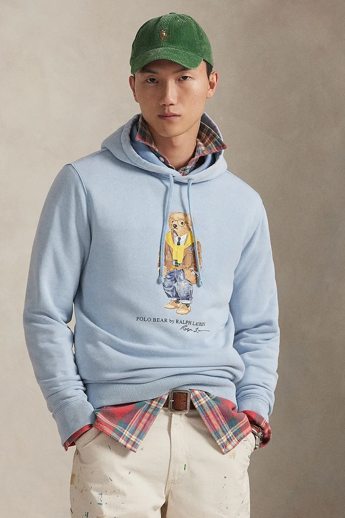 Μπλούζα Polo Ralph Lauren στάμπα μπλε 710P04984
