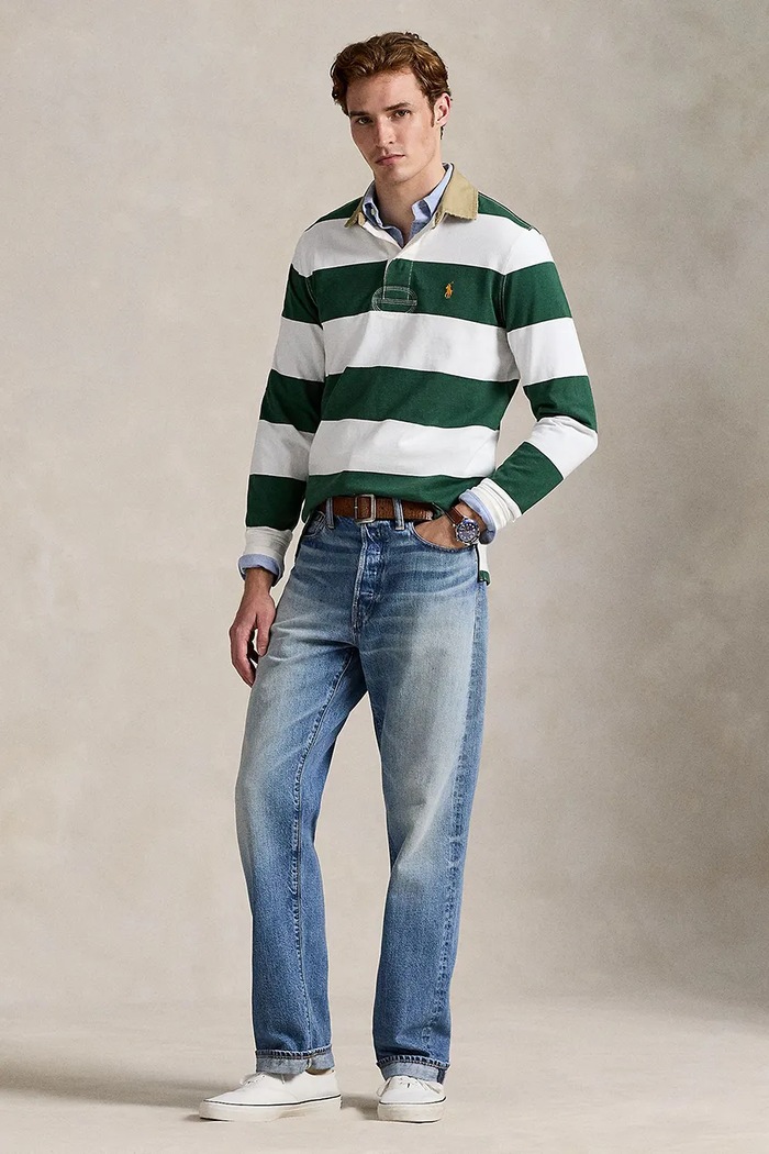 Clothing Polo Ralph Lauren cotton sweatshirt 710P05317 green