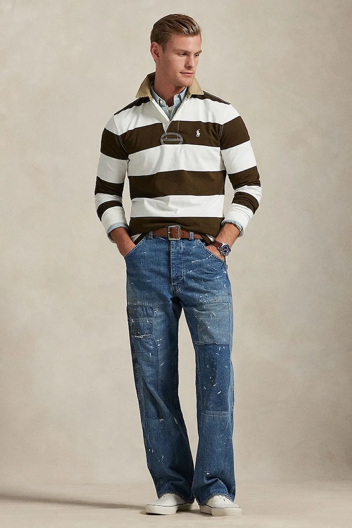 Oblečení Bavlněná mikina Polo Ralph Lauren 710P05317 hnědá