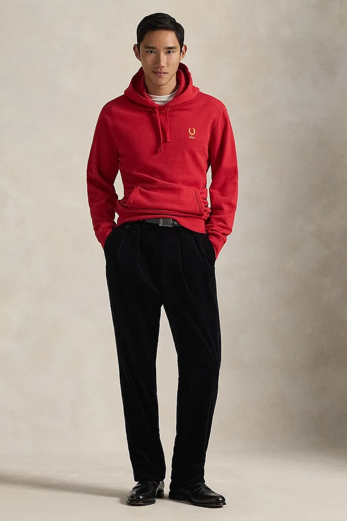 Дрехи Памучен суичър Polo Ralph Lauren 710P08095 червен