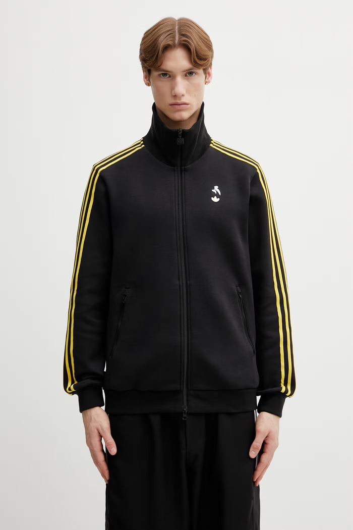 adidas Originals bluza Classic TT bez kaptura czarny KC9053