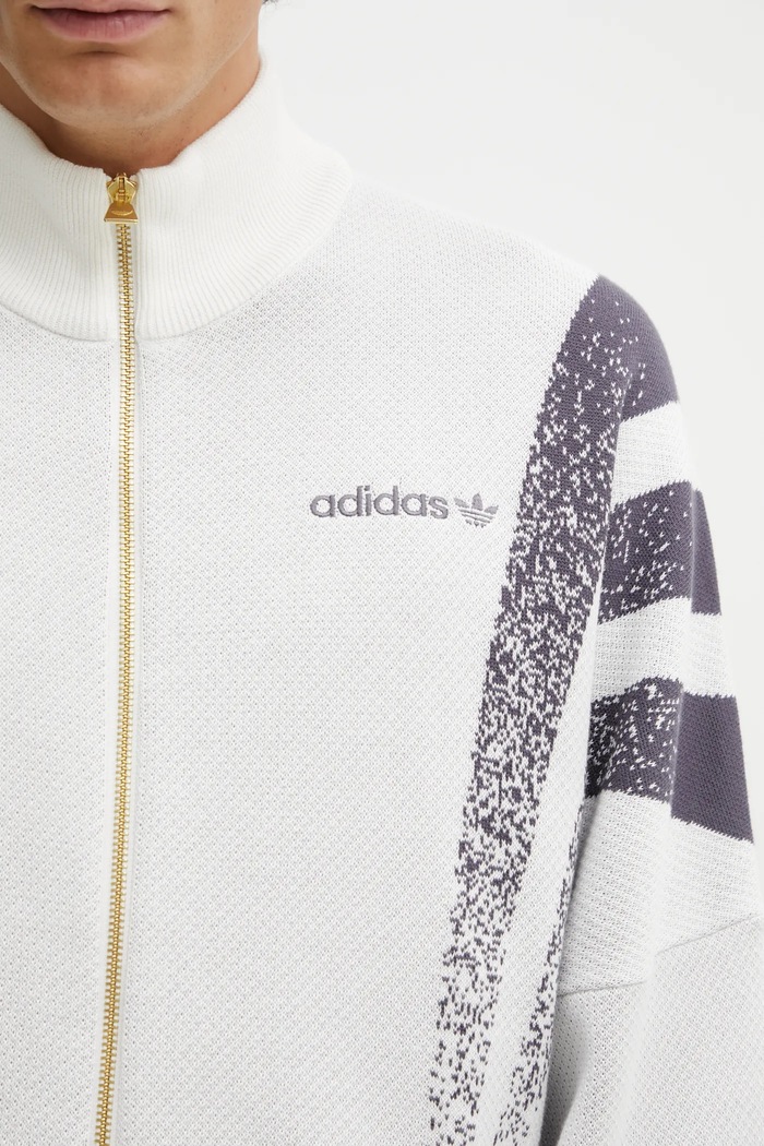 Kardigan adidas Originals Santiago Jacket bijela KC9087