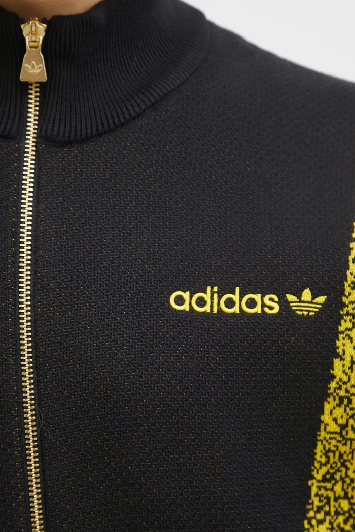 Kardigan adidas Originals Santiago Jacket černá KC9088