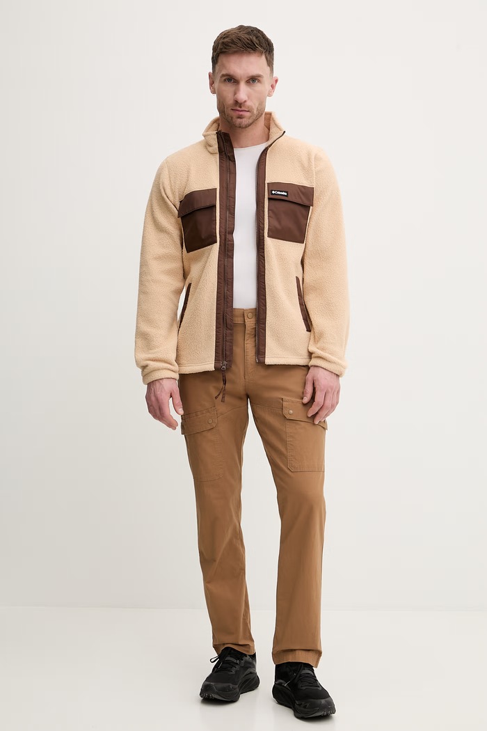 Columbia felpa in pile Juniper Peak 2131474 marrone SS26