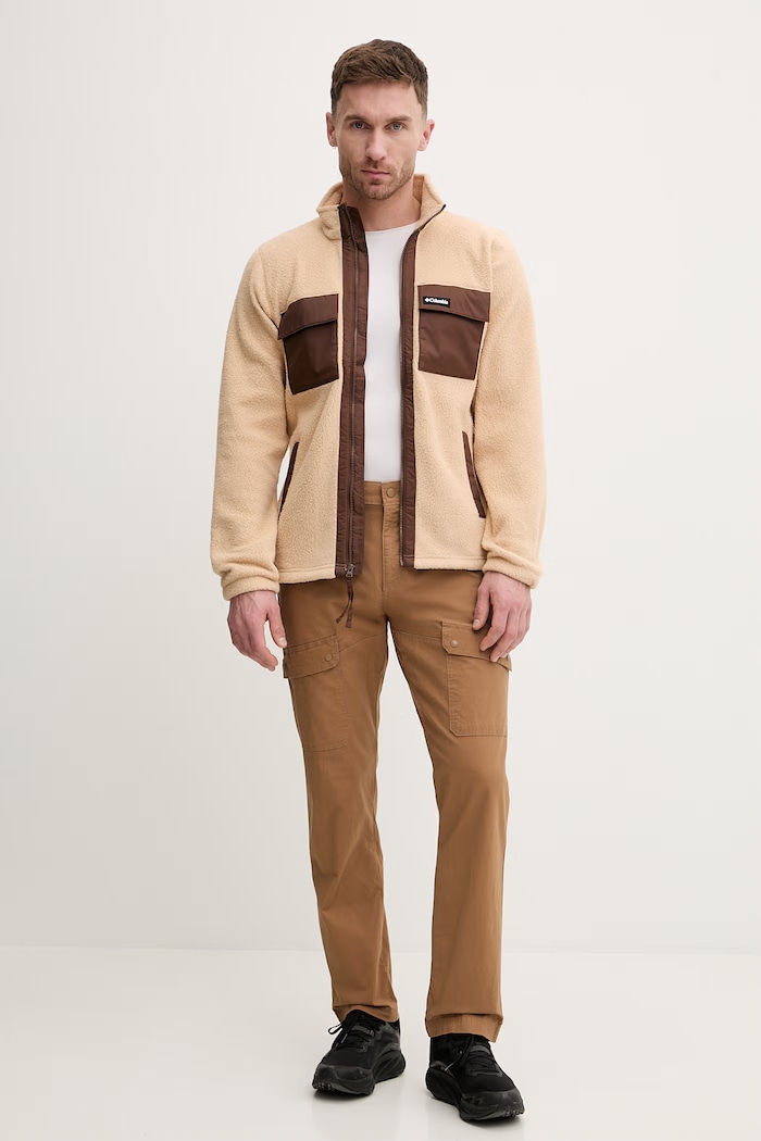 Columbia felpa in pile Juniper Peak 2131474 marrone SS26