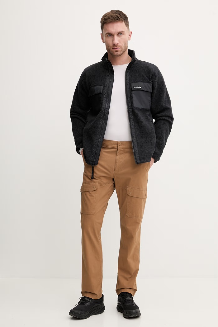 Columbia felpa in pile Juniper Peak 2131474 nero SS26