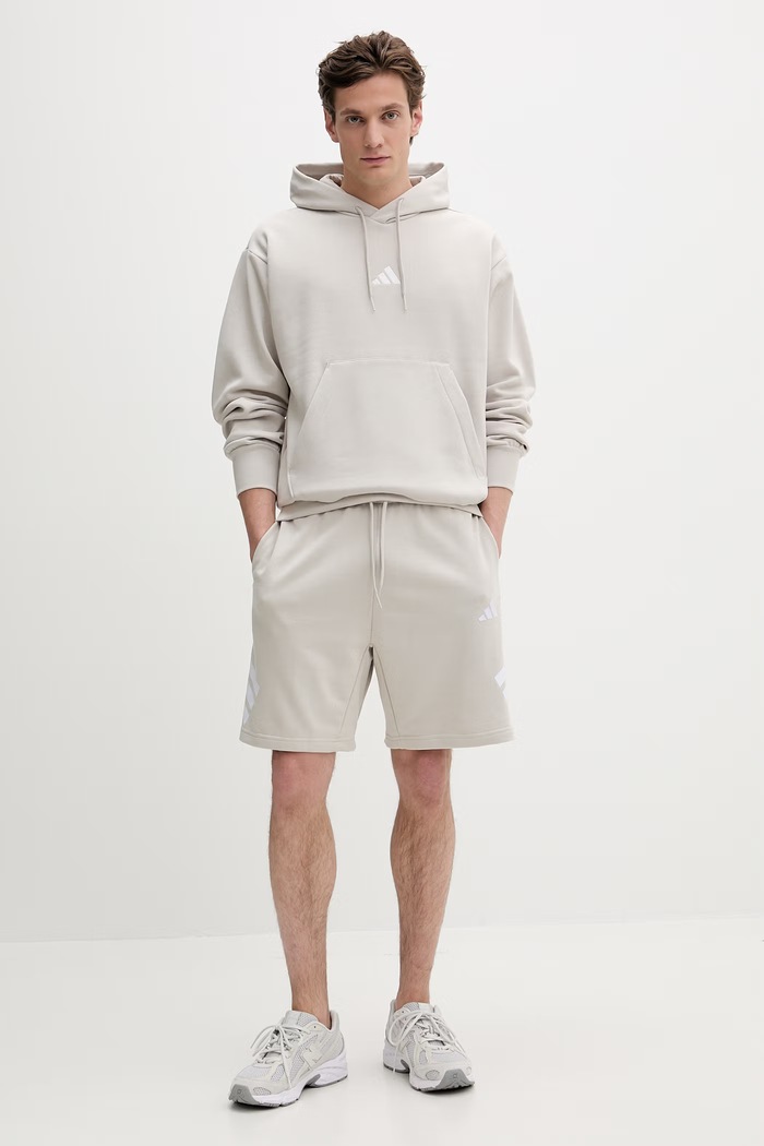 adidas felső Feelcozy IN6067 szürke SS26
