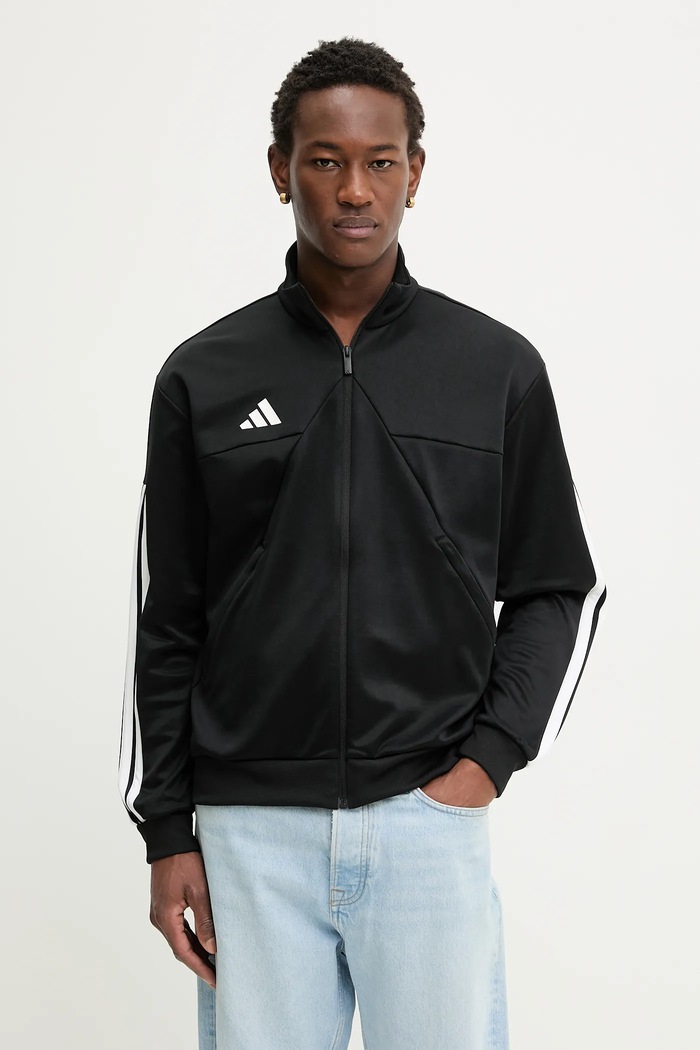 Μπλούζα adidas Tiro χωρίς κουκούλα μαύρο JC9406
