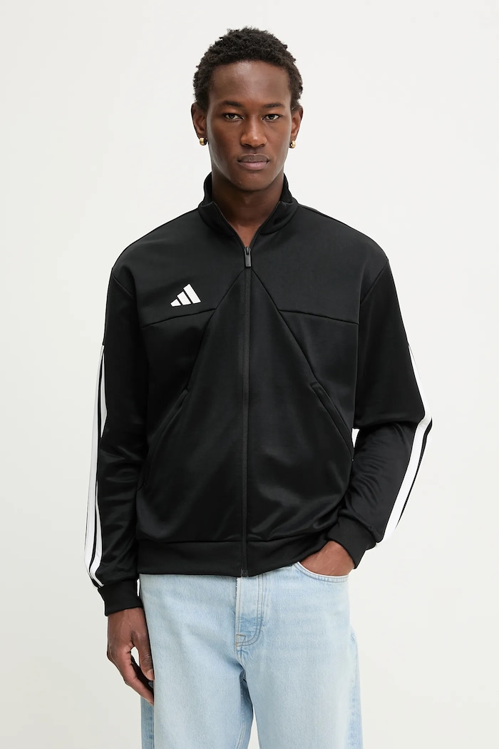 Μπλούζα adidas Tiro χωρίς κουκούλα μαύρο JC9406