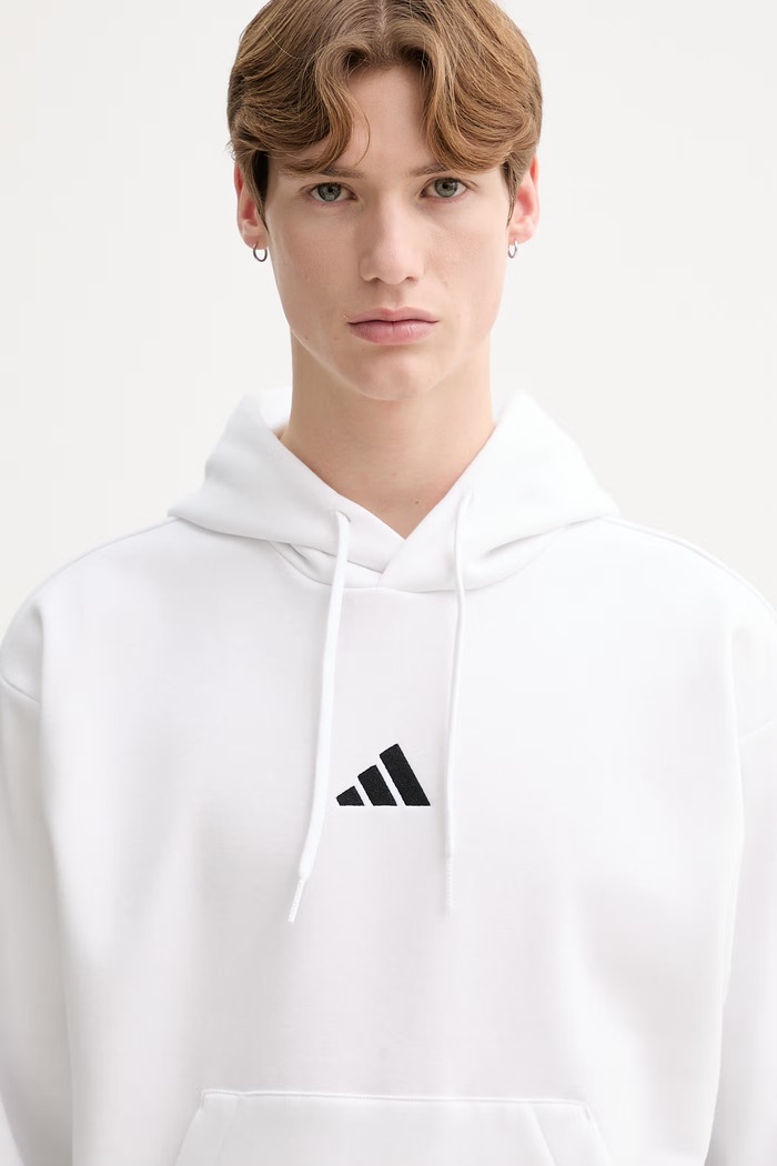Mikina adidas Feelcozy biela JE3808