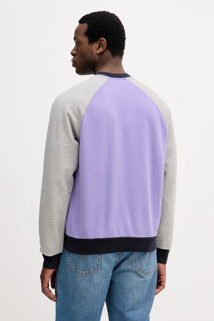 Odzież United Colors of Benetton bluza bawełniana x Stranger Things 38JZU10B9 fioletowy