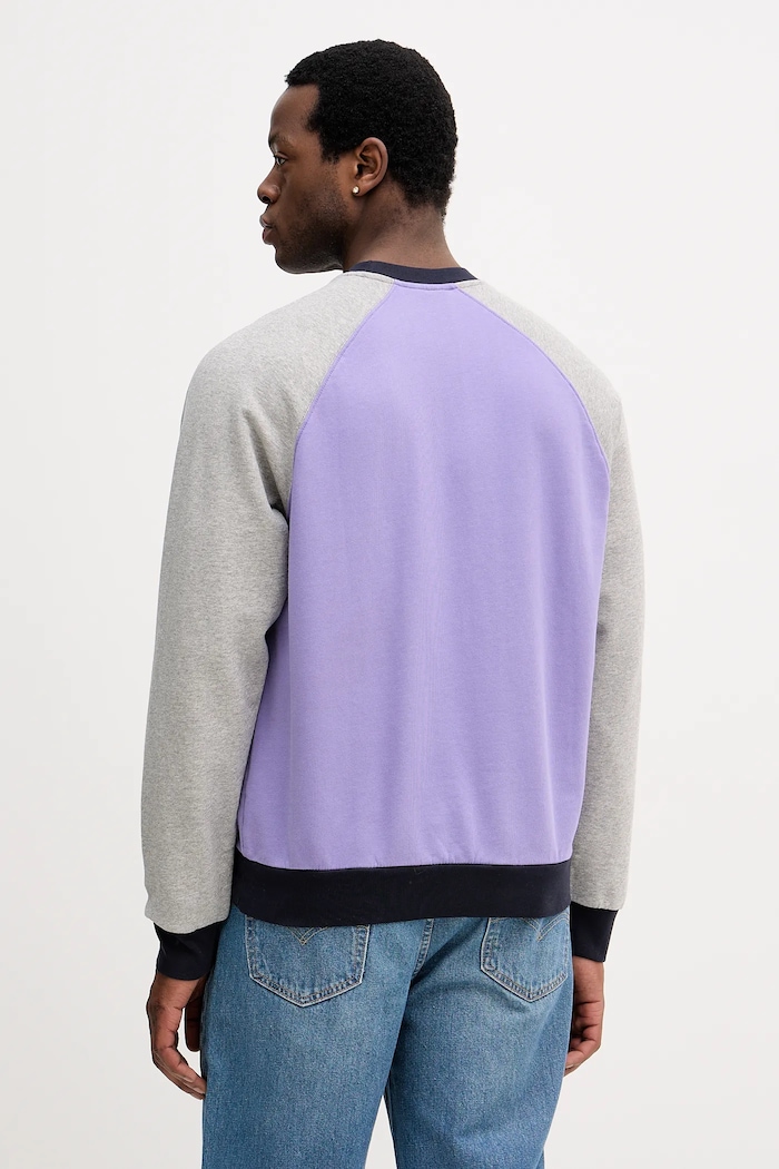 Odzież United Colors of Benetton bluza bawełniana x Stranger Things 38JZU10B9 fioletowy