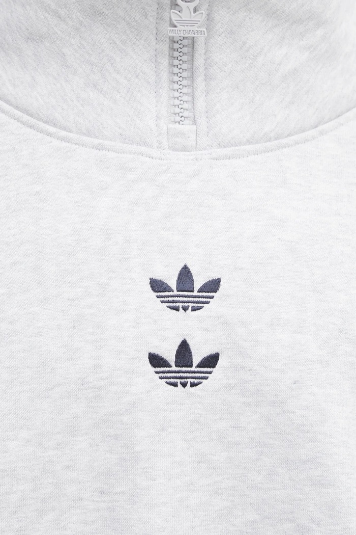 adidas Originals sweatshirt x Willy Chavarria Watsonville Mockneck gray KD1803