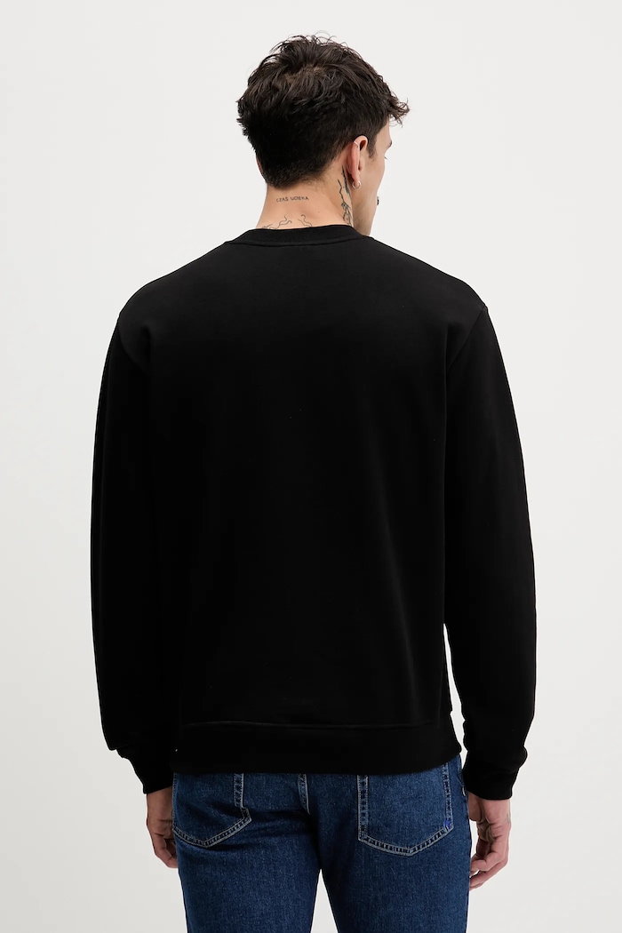 Дрехи Памучен суичър Karl Lagerfeld Jeans B1M20051 черен