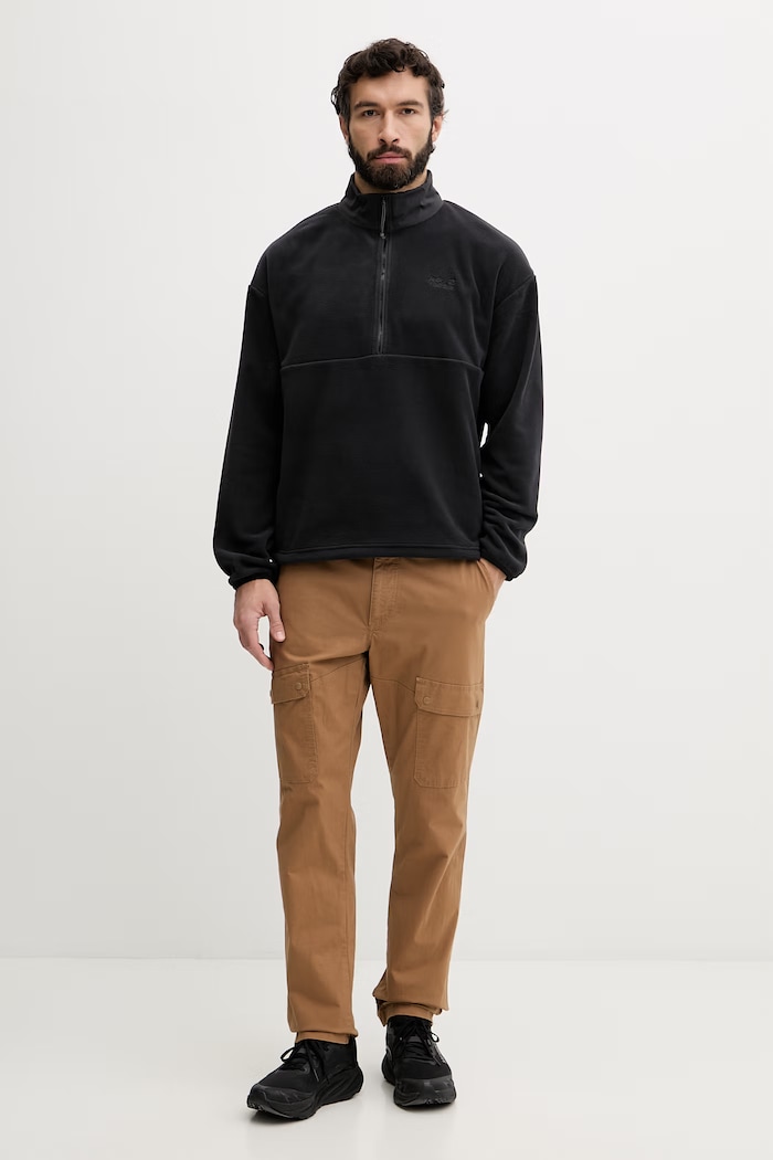 Jack Wolfskin bluza sportowa męska Sumetro A66042 czarny SS26