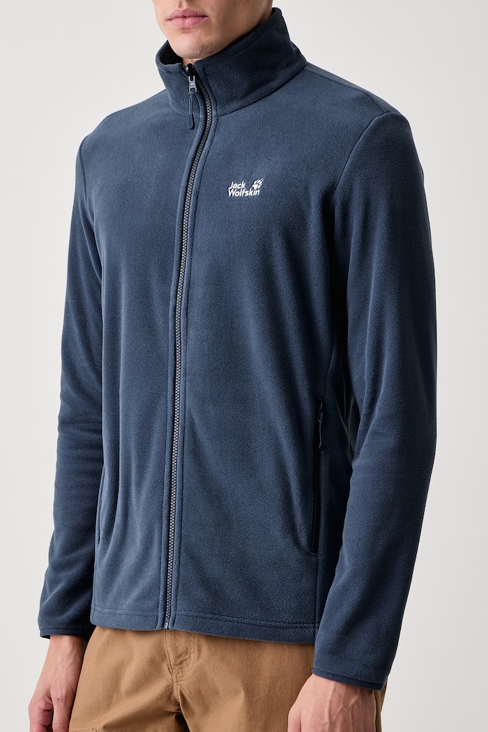 Bluza rozpinana męska Taunus 100 Jack Wolfskin A65793 granatowy