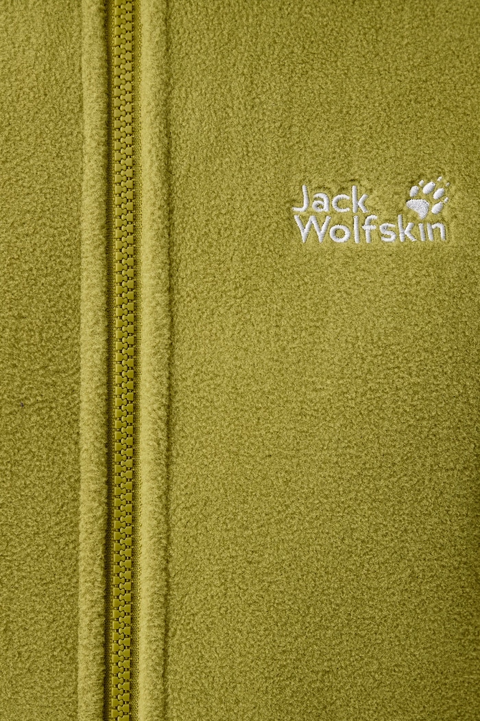 Bluza rozpinana męska Taunus 100 Jack Wolfskin zielony A65793