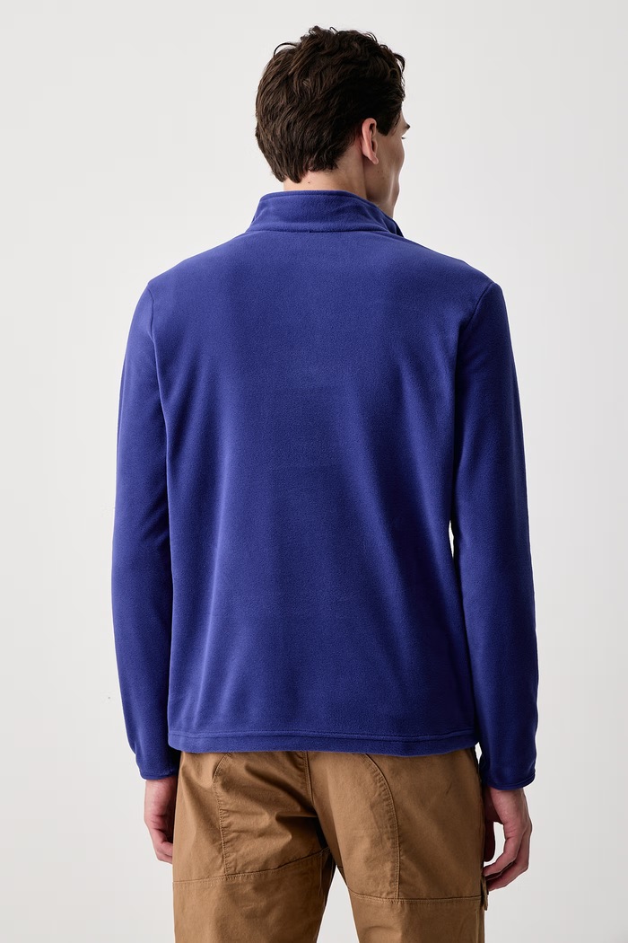 Odzież Jack Wolfskin Bluza sportowa męska Taunus 100 A65798 fioletowy