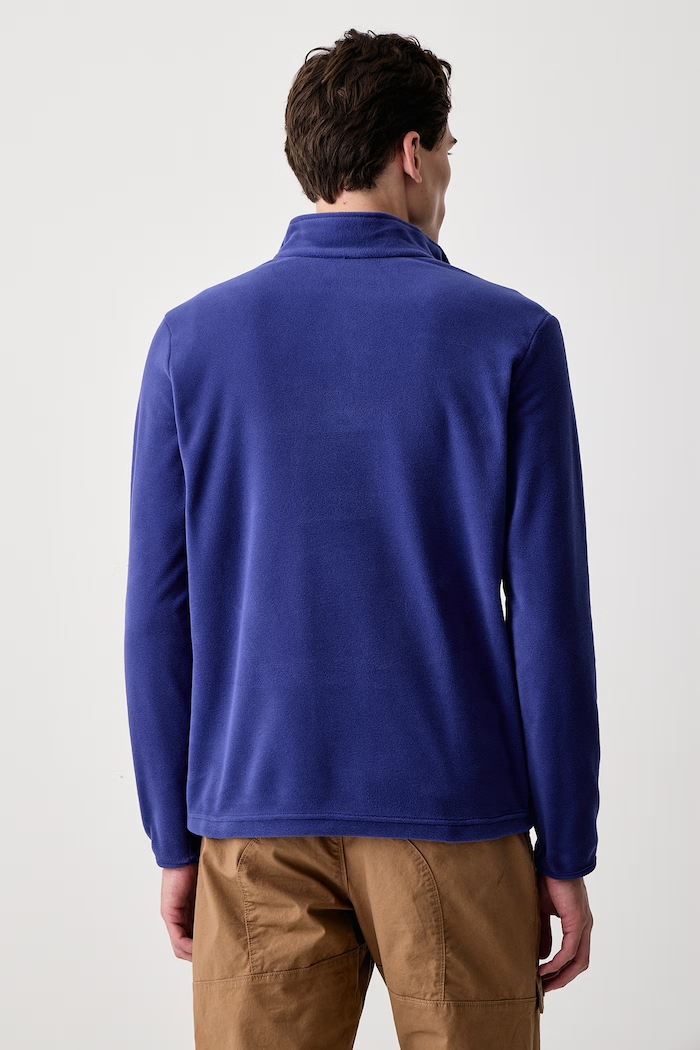 Odzież Jack Wolfskin Bluza sportowa męska Taunus 100 A65798 fioletowy