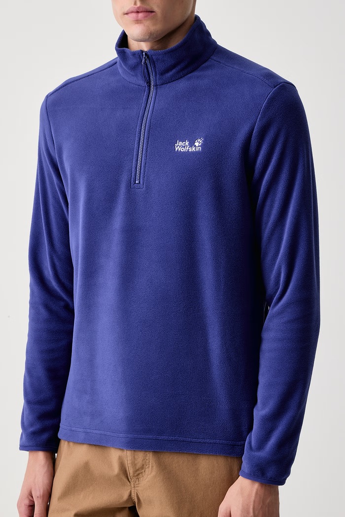 Bluza sportowa męska Taunus 100 Jack Wolfskin A65798 fioletowy