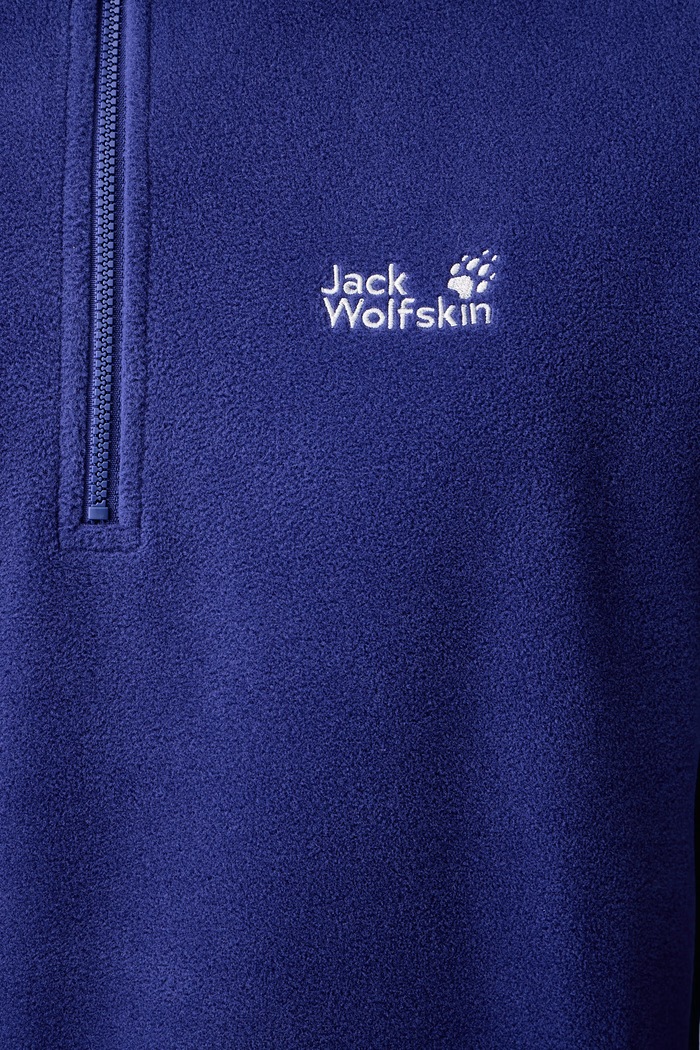 Bluza sportowa męska Taunus 100 Jack Wolfskin fioletowy A65798