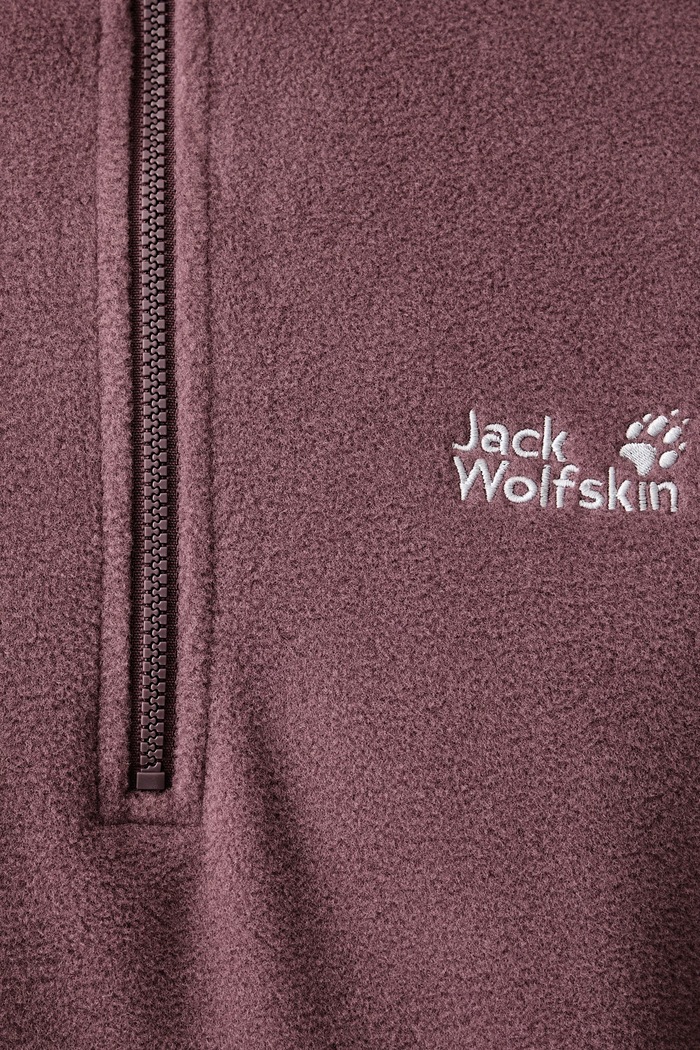 Bluza sportowa męska Taunus 100 Jack Wolfskin fioletowy A65798