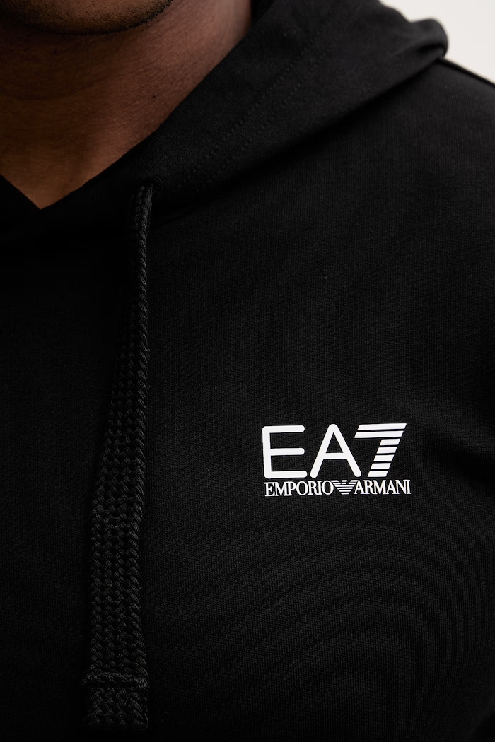EA7 Emporio Armani hanorac de bumbac AF13512.7M000569 negru
