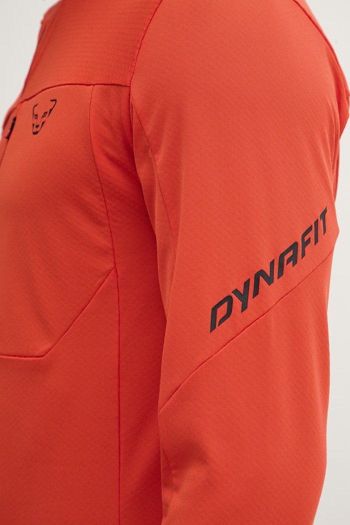 Dynafit pánska mikina s kapucňou TRAVERSE 08.0000072050 oranžová