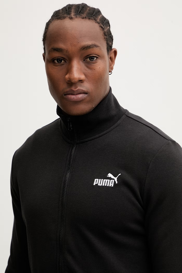 Mikina Puma Essentials Logo čierna 682584