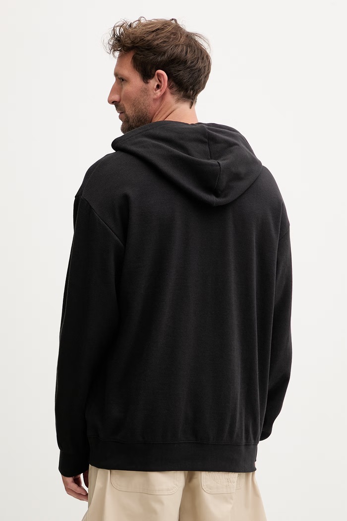 Îmbrăcăminte Puma hanorac cu glugă pentru bărbați, din bumbac Essentials Elevated 692019 negru