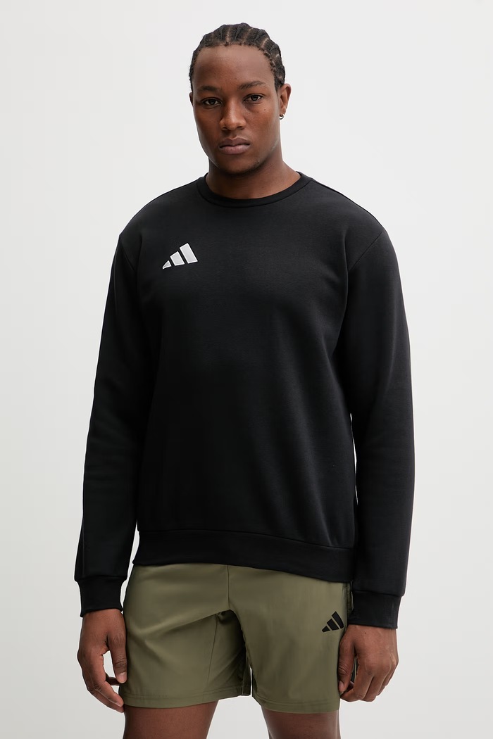 Φούτερ προπόνησης adidas Performance Entrada26 χωρίς κουκούλα μαύρο JZ6573