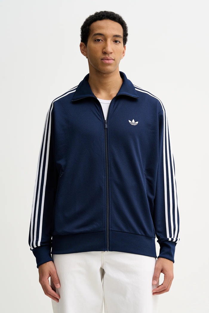 adidas Originals felső Firebird sima kék KD4077