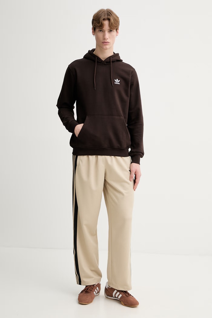 Mikina adidas Originals KE1144 hnedá SS26