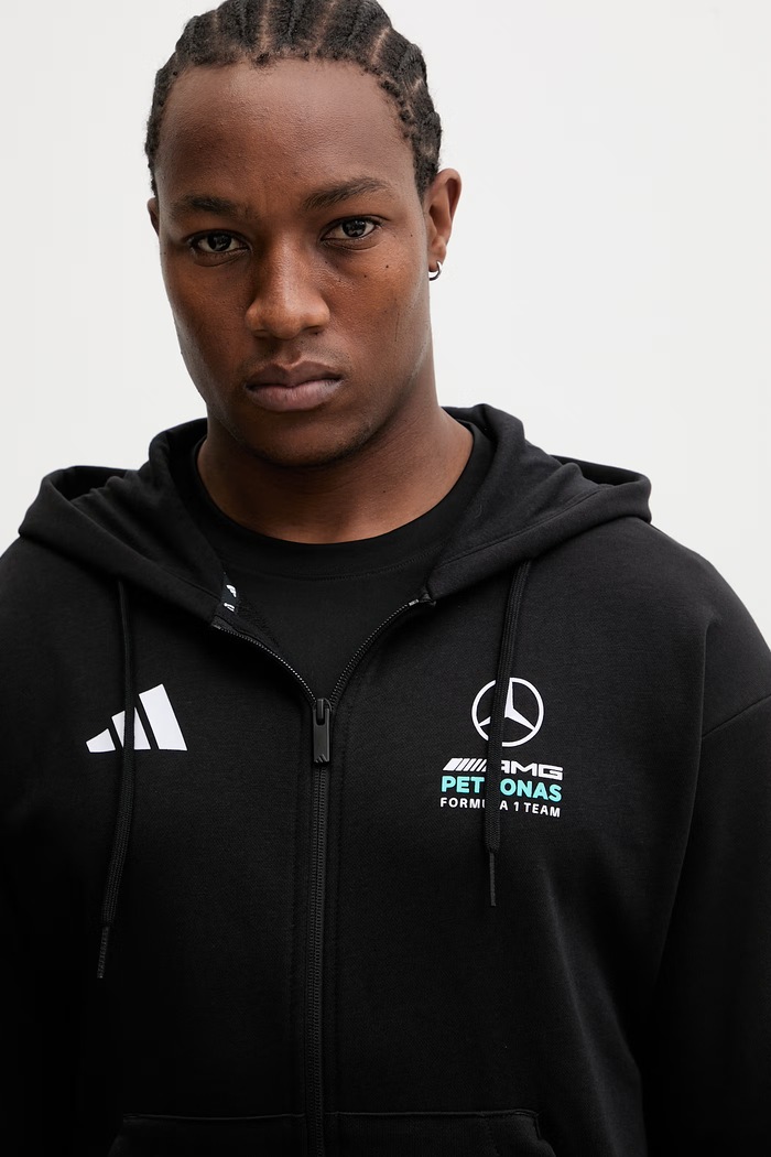 Μπλούζα adidas x Mercedes μαύρο KE5910