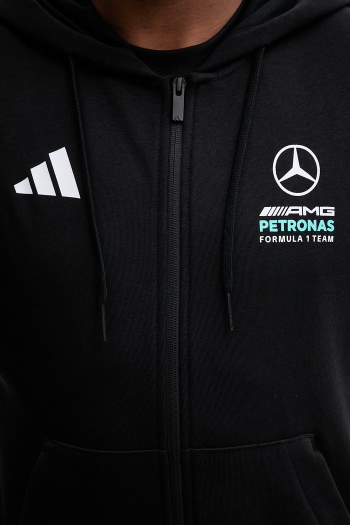 Μπλούζα adidas x Mercedes KE5910 μαύρο