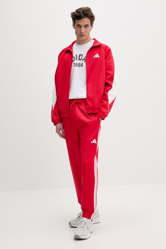 Mikina adidas Stadium KE9574 červená SS26