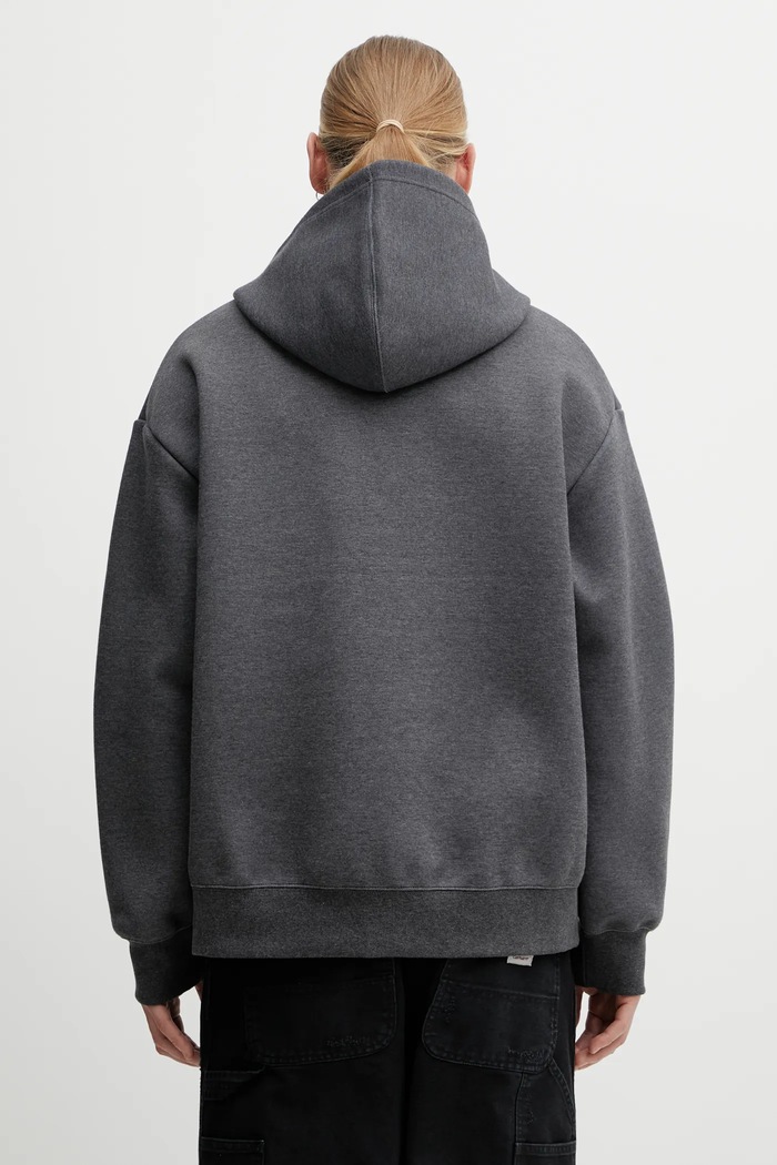 Clothing Carhartt WIP sweatshirt Hooded Alda Sweat I036055.0D2XX gray