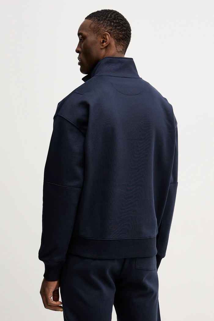 Îmbrăcăminte Michael Kors hanorac de bumbac CR652T8HC4 bleumarin