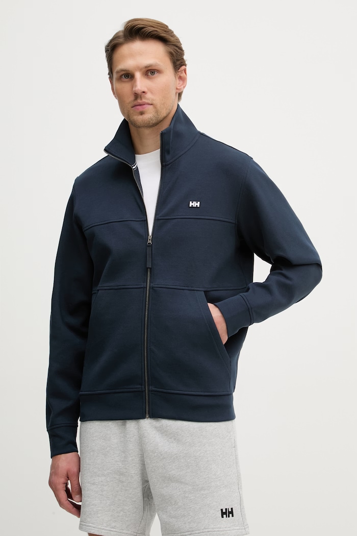 Helly Hansen mikina pánská s bavlnou KOSTER námořnická modř 54548