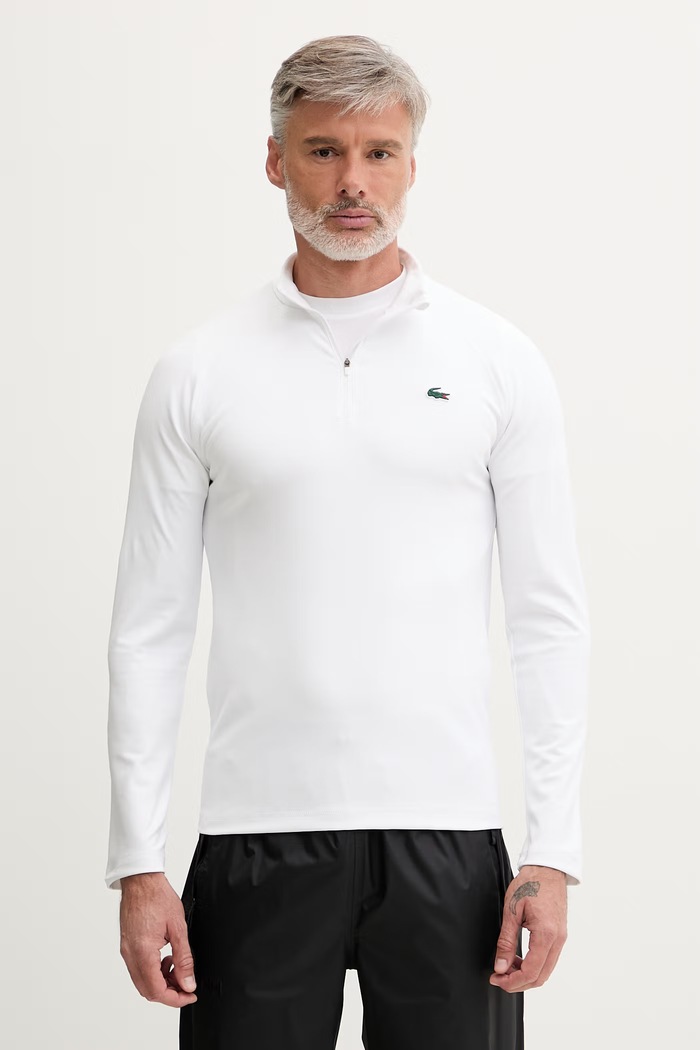 Lacoste pulover moški bela SH0198