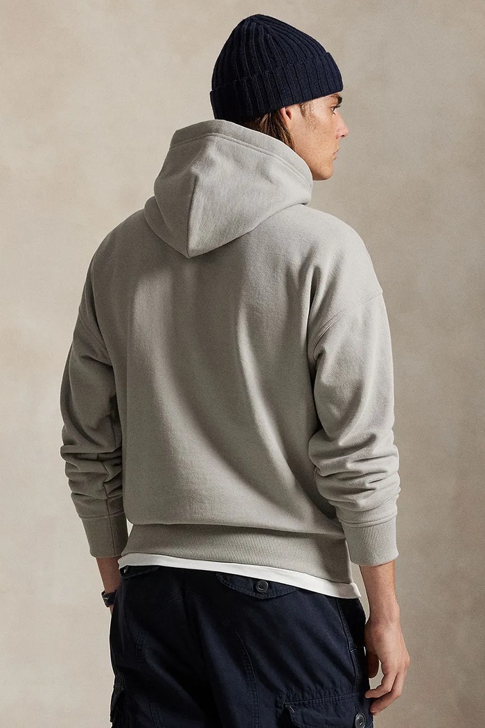 Polo Ralph Lauren sweatshirt HEAVY WT FLEECE 710917904016 gray SS26