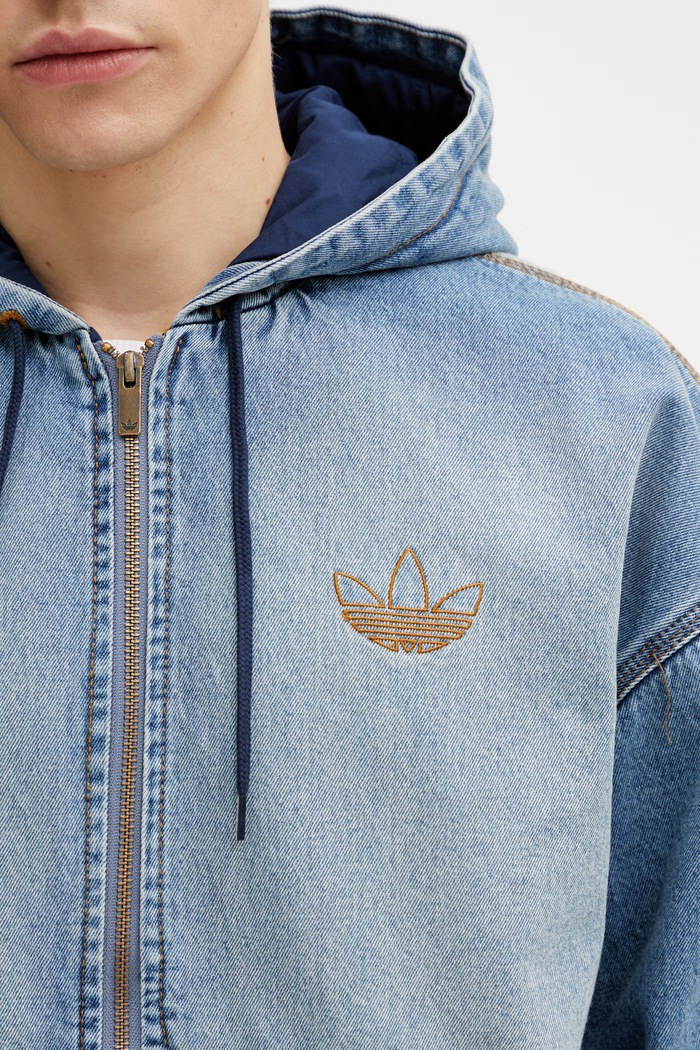 adidas Originals denim jacket denim Men's blue KE0131